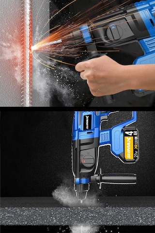 Stilmax SKT214KD Çift Akülü Kırıcı Delici 5J 21V 4AH + Set