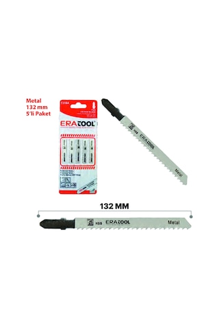 Eratool ERA51861 T318A Metal Dekupaj Testere Bıçağı 5'li