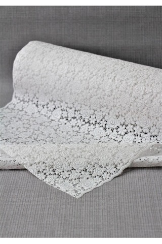 Pvc Dantel Kaymaz Raf Dolap Ve Çekmece Örtüsü Dantel-18gül 001