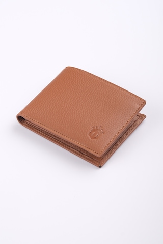 Ancora Leather Hakiki Deri Erkek Cüzdan-26500 Taba