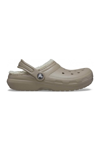 Crocs Classic Lined Clog K Çocuk Terlik - Sütlü Kahve Sütlü Kahve