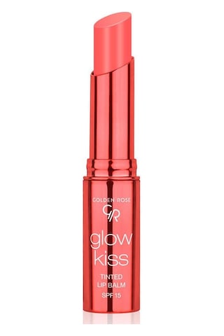 Golden Rose Glow Kiss Tinted Shea Yağı Hyaluronik Asit Ve Vitamin E İçeren Renkli Dudak Balmı 04 Peach Shake