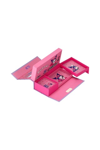 Kuromi Kilitli Kalemlik Pembe Çok Renkli