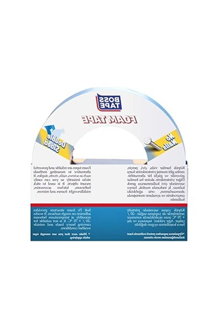 Çift Taraflı Köpük Bant, 24 Mm X 10m Ölçüsü İle Güçlü Yapışkanlı