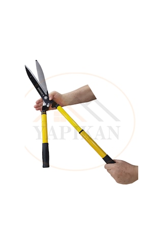 Meşem Çim Makası Teleskopik Uzatmalı Ayarlı Bahçe Çimen Makası