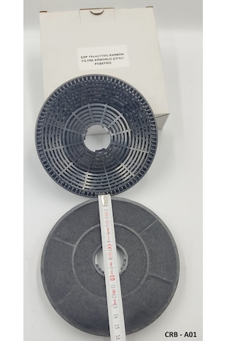 Çap 16cm Karbon Filtre Kömürlü Çiftli Crb - A01