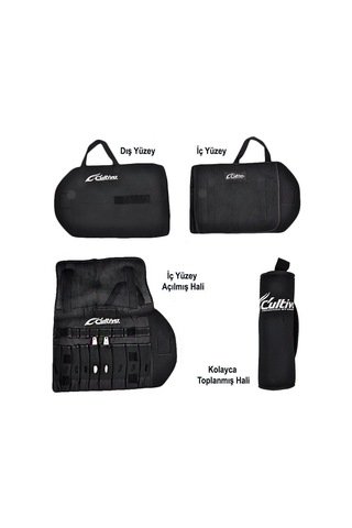 Cultiva 9880 Neoprene Jig Mat Ll-lacivert Jig Çantası