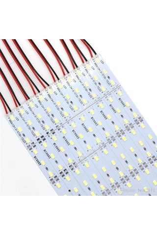 12 Volt Bantlı 5730 Ledli Led Bar Alüminyum Çubuk Led 72 Ledli