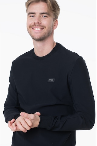 Guess M4yq09kcbl0 Tech Stretch Cn Erkek Sweatshirt Siyah
