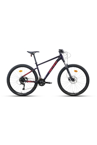 Carraro Crx 724 24-v Hd Dağ Bisikleti - 44 Cm Karanlık Mor-kırmızı