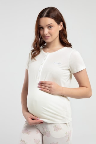 Pierre Cardin Kadın Krem Pijama Takımı Pc9004-S-V1