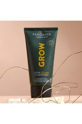 Mádara Grow Volume Conditioner 50 Spf Organik Saç Bakımı Langa Ve Güç Için