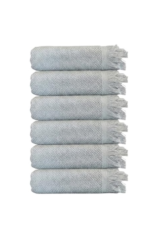 Tr 6 Li Jelena El Havlusu Seti 50x90 Cm - Yuzde 100 Pamuk Puskullu Havlu Yumusak Ve Emici Otel Spa Banyo Mutfak Icin Oek Diğer