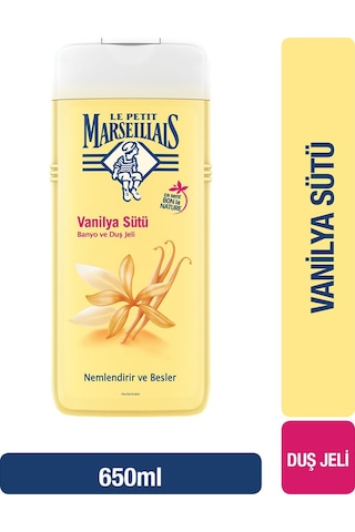 Le Petit Marseillais Vanilya Sütü Banyo ve Duş Jeli 650 ML