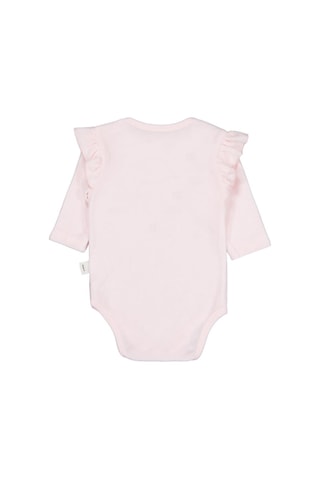 Civil Baby Yıldız Nakışlı 1-18 Ay Çıtçıtlı Badi Açık Pembe