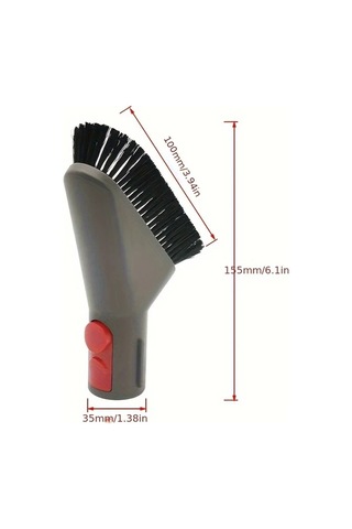 Fochsia 1 Set V11 V10 V12 V8 V7 V15 Yedek Fırçalar Nozul Aksesuarları Elektrikli Süpürge Yedek Parçaları Uzun Kıllı Fırça Seti