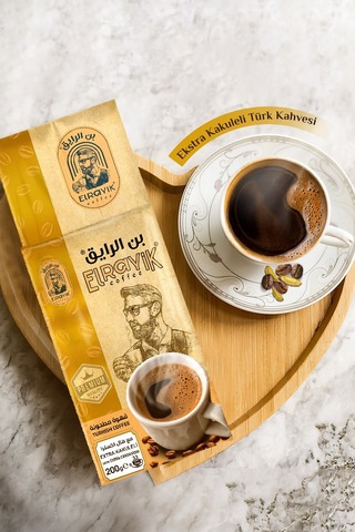 Elrayık Orta Kavrulmuş Extra Kakuleli Türk Kahvesi 180 G