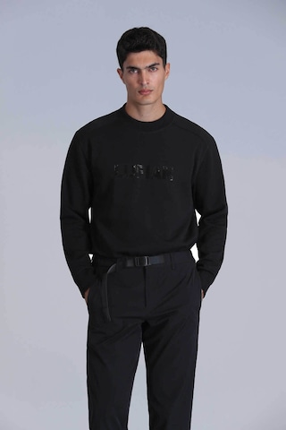 Lufian Luther Erkek Sweatshirt Siyah 001