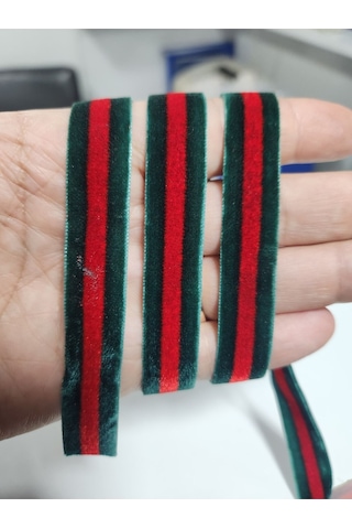 1,5cm Cıft Renklı Kadıfe Kurdele Serıt