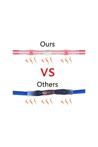 300pcs Lehim Konnektör Seti Su Geçirmez Ve Yalıtımlı Kablo Terminalleri