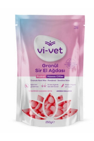 Vivet Granül Sir Ağda Pudralı 250gr + Vivet Ağda Sonrası Temizleme Ve Masaj Yağı 125ml
