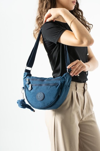 Baginn Klinkır Hafif Yağmur Geçirmez Kadın Postacı Çanta Çok Cepli 25 18 Cm Omuz Çantası 571 Collection Lacivert