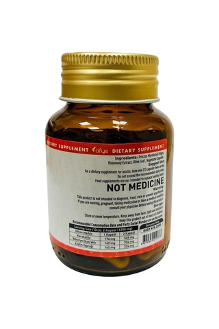 Afye Kbz 60 Kapsül 600 Mg Karahalile-Biberiye-Zeytin Yaprağı