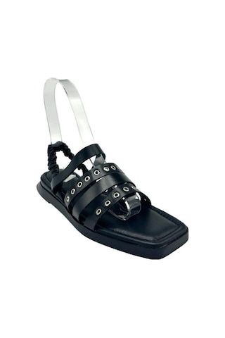 Kemal Tanca 862 T-21 Kadın Sandalet Siyah