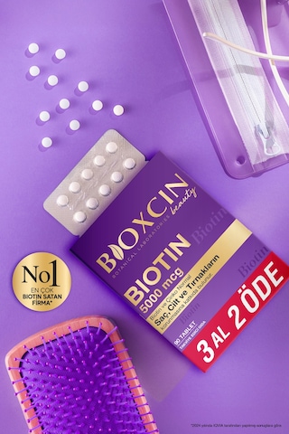 Bioxcin Biotin 5000 Mcg 90 Tablet