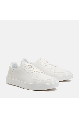 Timberland Emerson Street Low Lace Up Sneaker Erkek Ayakkabı-31606 Beyaz