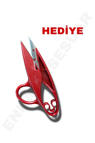 Pın - 1104 10 Inc Siyah Renk Çelik Gövde Profesyonel Terzi Makası