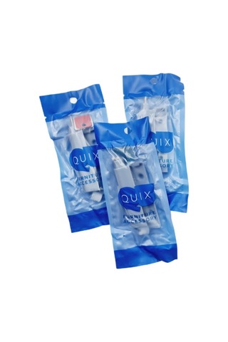 Mıklatıslı Basaç Kalın Gri 3 Adet Açık Gri