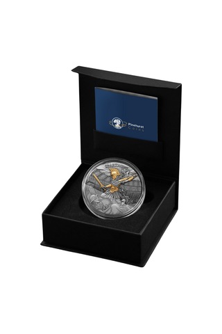 Agakulche Spartacus Savaşçı Altın Kaplama Gümüş Sikke Coin