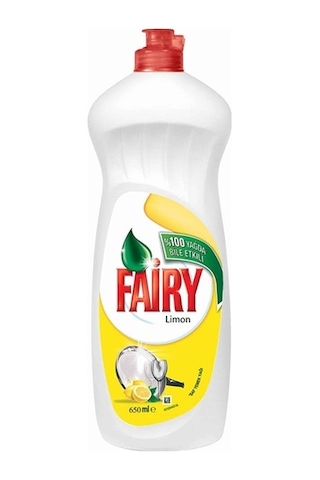 Fairy Limon Sıvı Bulaşık Deterjanı 3 x 650 ML