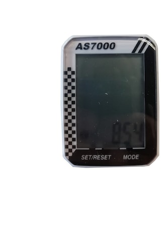 Assizze As-7000 Kablosuz Km Saati Siyah