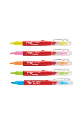 Milwaukee T48223206 Ağır Hizmet Tipi Inkzall Fosforlu Işaretleyi