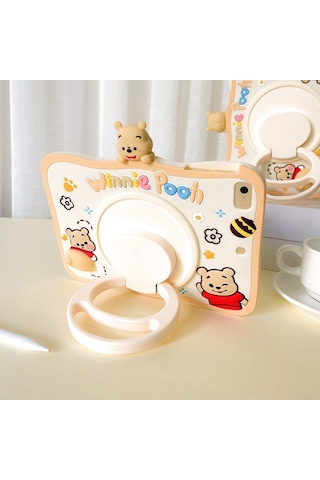 Samsung Galaxy Uyumlu Tab A7 Lite T220 T225 T227 Kılıf Cute Dolls Standlı Eğlenceli 3d Karekterli Çocuk Kılıfı Kılıf