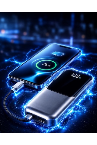 Mey Najmaddin Gün Boyu Kesintisiz Enerji Sunan Hızlı Şarj Destekli Powerbank Najmaddin