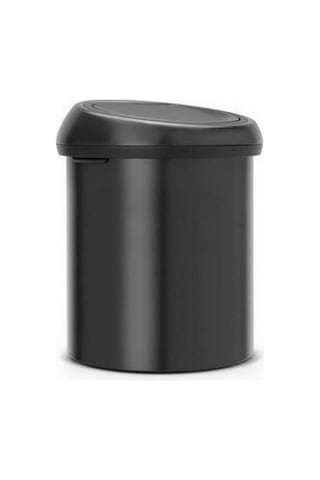 Brabantia Matt Black Dokunmatik Çöp Kovası 60lt Siyah