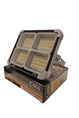 Cata CT-4698 200 W Taşınabilir Powerbank Özellikli Solar LED Projektör