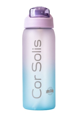 Cor Solis Tritan Sızdırmaz BPA’sız 800 ml Suluk – Mor-Mavi