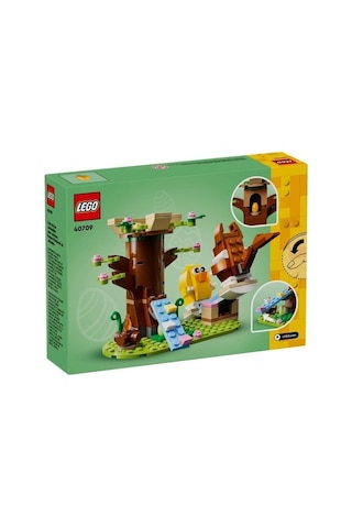 LEGO® İlkbahar Hayvan Parkı 40709 - 8 Yaş ve Üzeri Çocuklar için Kuş ve Sincap İçeren Yaratıcı Oyuncak Yapım Seti (172 Parça)