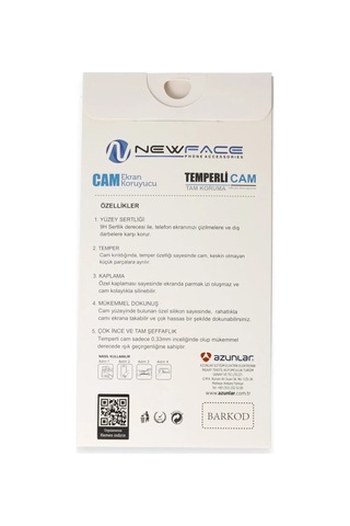 Newface Samsung Galaxy Uyumlu A17 5g 3d Antistatik Cam Ekran Koruyucu - Siyah 98262501
