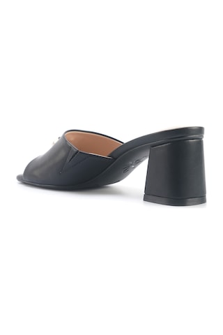 Nine West Nacell 5fx Siyah Kadın Topuklu Terlik 000000000101929070 Siyah