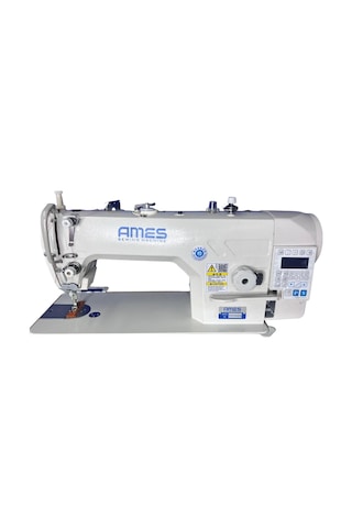 As-9910-d4-mini-ames İplik Kesicili Elek. Düz Mini Tablalı Beyaz
