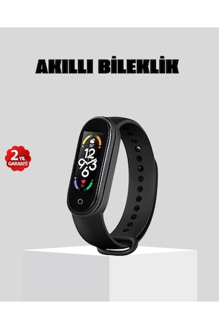 Mey İthalat Bluetooth Akıllı Bileklik Spor Modlu Atış Takipli Uyku Analizli