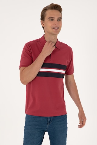 U.S. Polo Assn. Erkek Regular Fit Vişne Polo Yaka Tişört 50306808-VR223