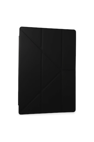 Samsung Galaxy X910 Tab S9 Ultra 14.6 Kılıf Kalemlikli Mars Tablet Kılıfı - Siyah Arka Kapak
