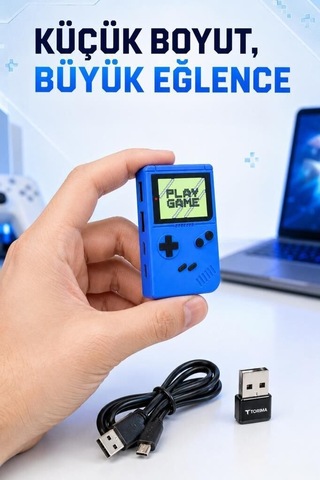 Delux Serisi Retro Oyun Konsolu Usb Hub Dağıtıcı Yd51 Lacivert Yenilikçi Çalışma Bağlantı