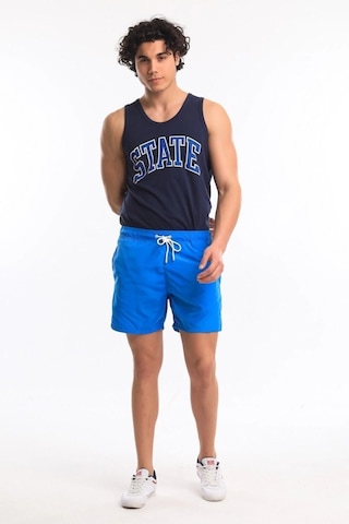 Superfly Swimshort Erkek Mavi Şort 21678-07 Siyah